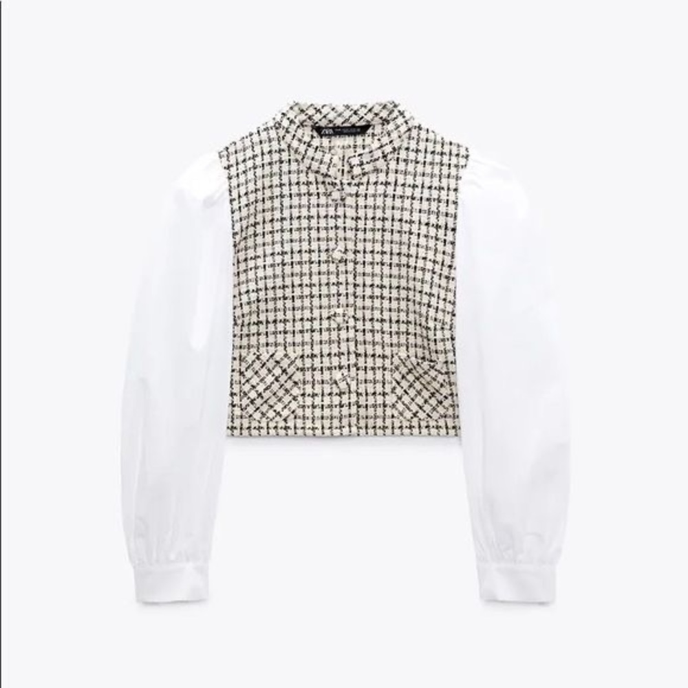 ZARA combo textured top